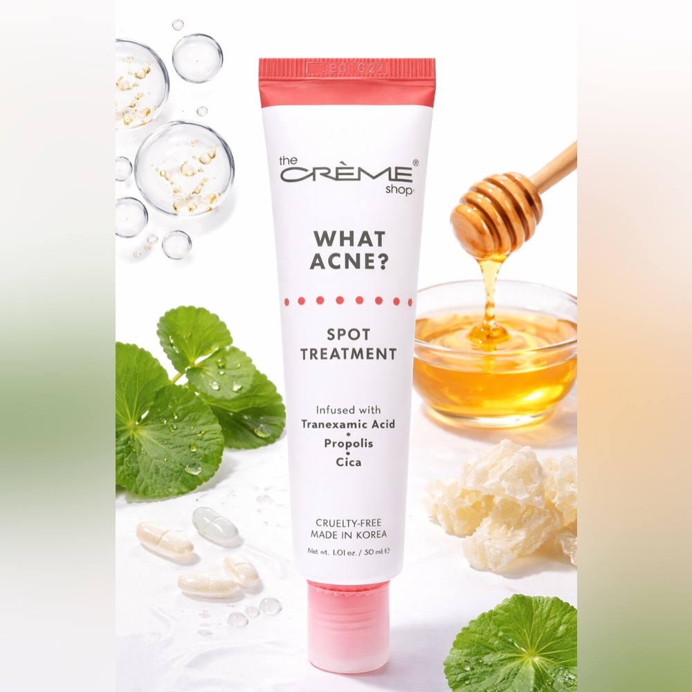 The Crème Shop What Acne Spot Treatment Tranexamic Acid K-Beauty AcneCream NIB